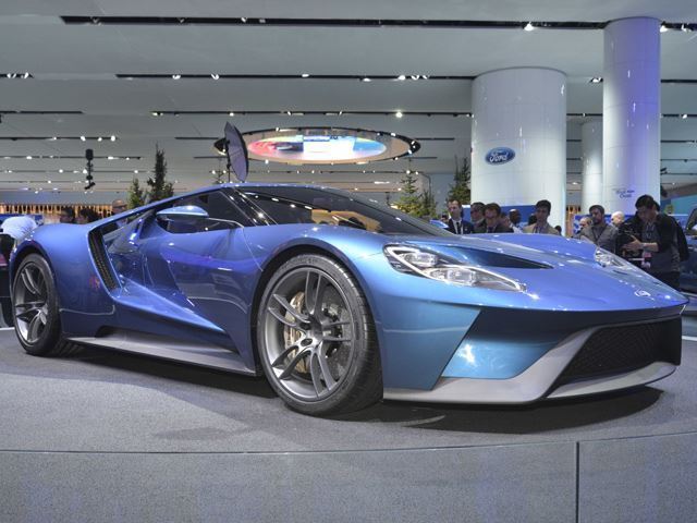 Шпионские фото потрясающего 2016 Ford GT